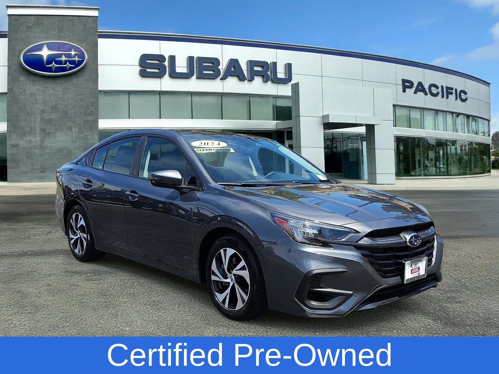 Magnetite Gray Metallic 2024 Subaru Legacy Sedan All-Wheel Drive Continuously Variable Transmission