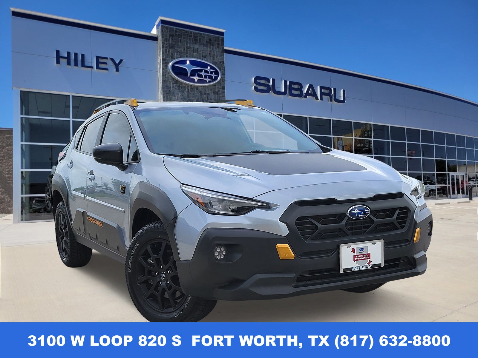 Ice Silver Metallic 2024 Subaru Crosstrek Wilderness AWD SUV / Crossover All-Wheel Drive Continuously Variable Transmission