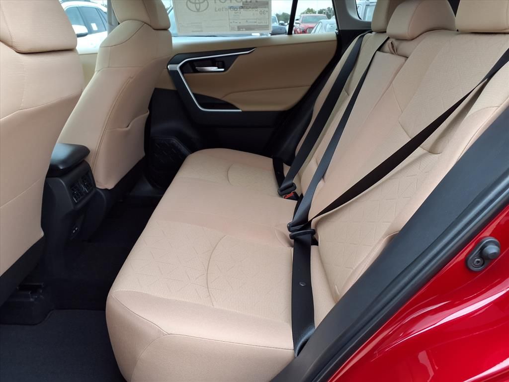 2025 Toyota RAV4 XLE Red at Toyota of Victoria