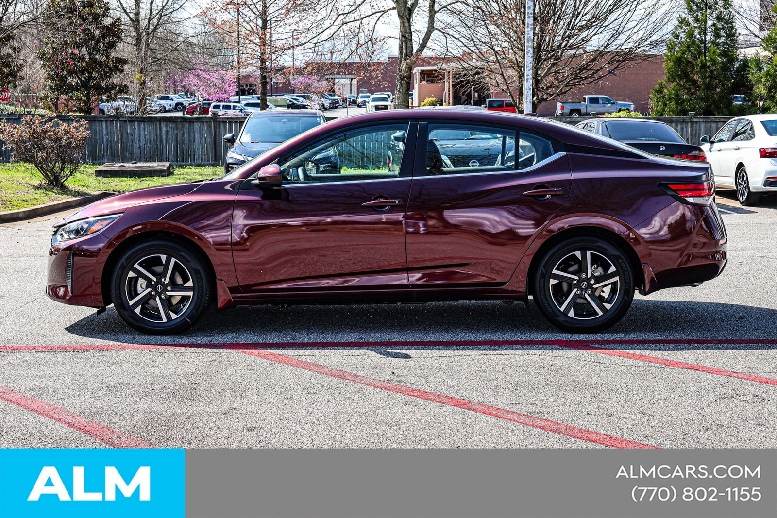 Used 2025 Red Nissan SV image 9