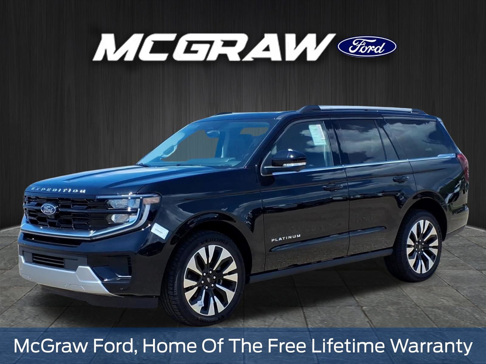 Black Metallic 2026 Ford Expedition SUV / Crossover Four-Wheel Drive Automatic