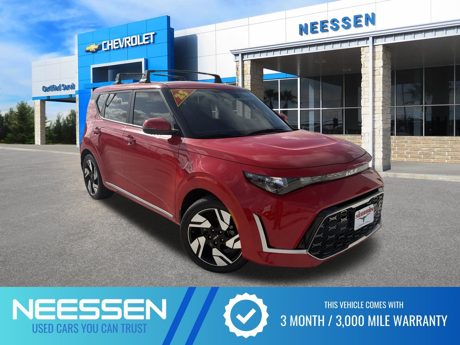 Inferno Red 2025 Kia Soul SUV / Crossover Front-Wheel Drive Continuously Variable Transmission