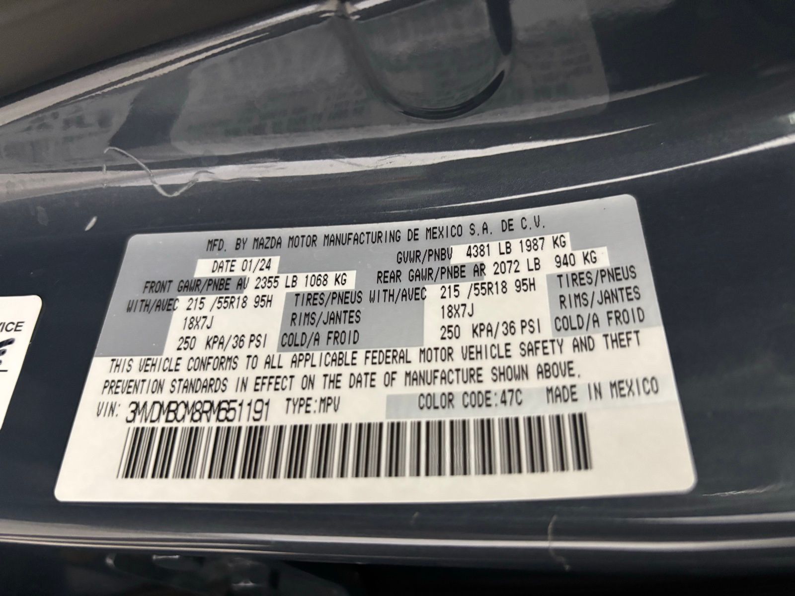 Used Car 2024 Mazda Cx-30  2.5 S Carbon Edition For Sale Under $25,000 In Austin, Texas
