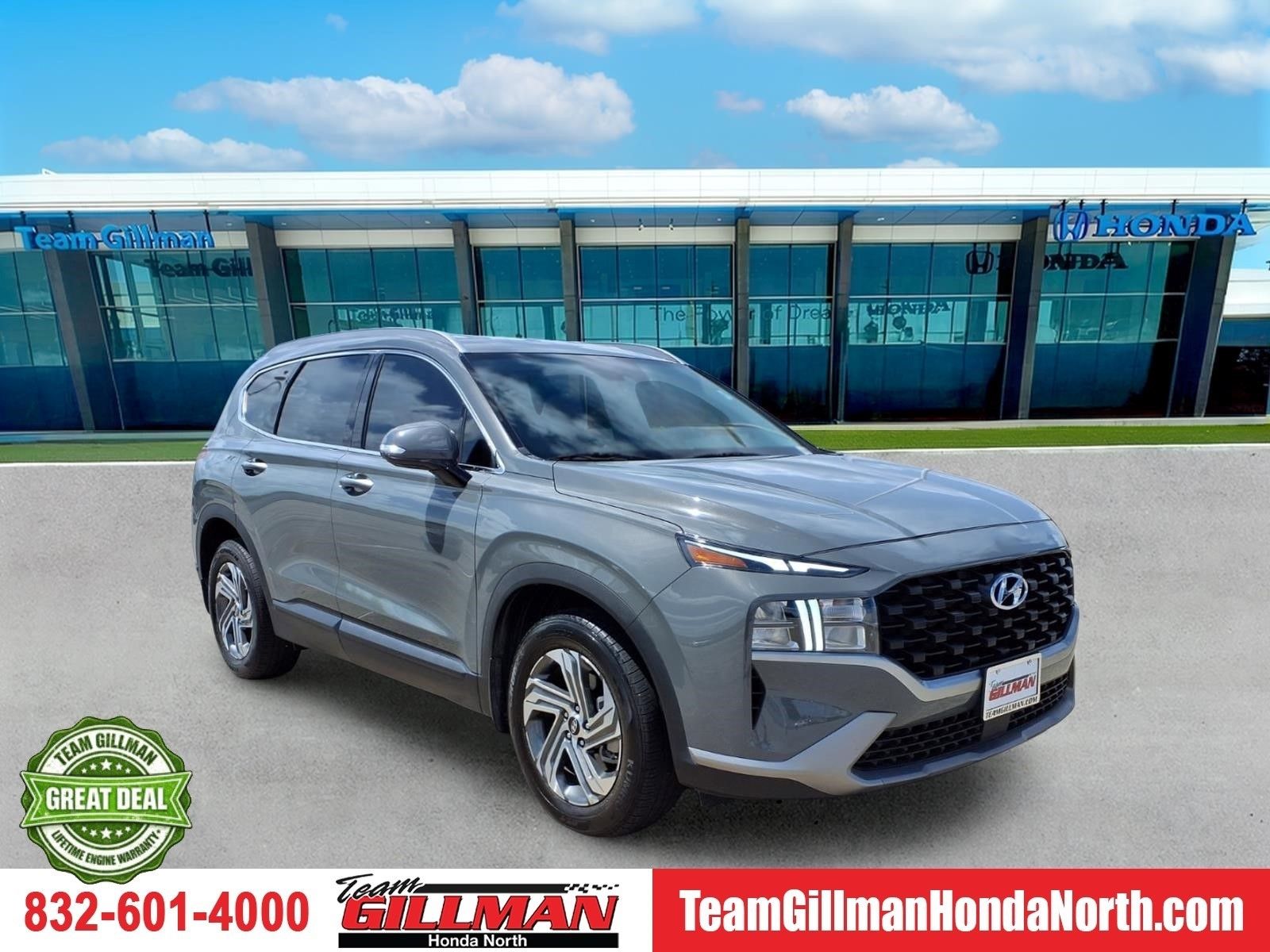 Hampton Gray 2023 Hyundai Santa Fe SUV / Crossover Front-Wheel Drive 8-Speed Automatic