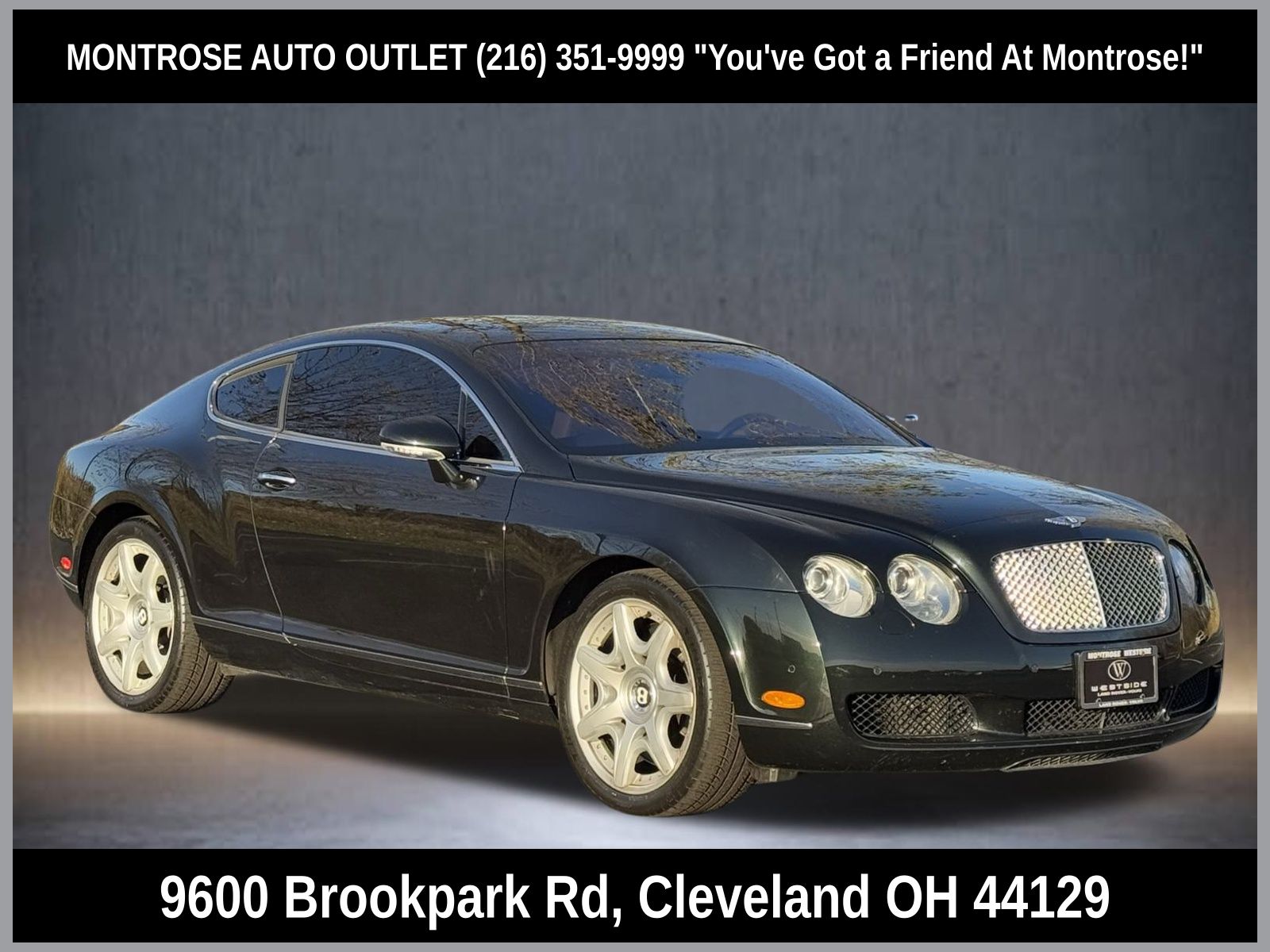 2005 Bentley Continental GT W12 AWD