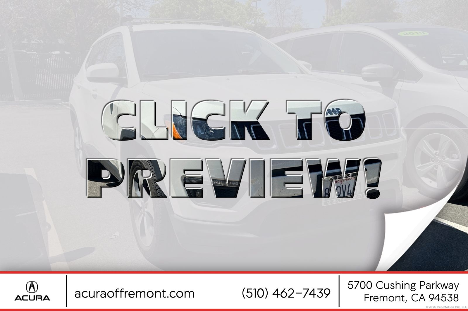 White Clearcoat 2018 Jeep Compass Latitude 4WD SUV / Crossover Four-Wheel Drive 6-Speed Manual