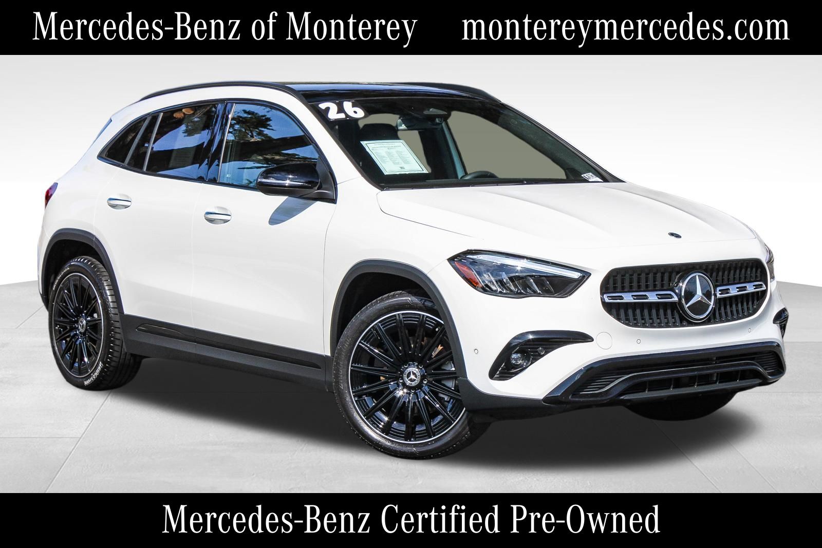 Polar White 2026 Mercedes-Benz GLA SUV / Crossover All-Wheel Drive 8-Speed Dual Clutch