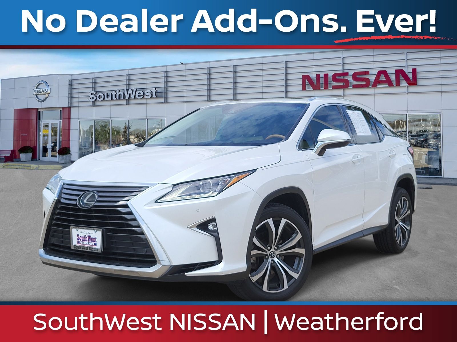 Eminent White Pearl 2019 Lexus RX 350 FWD SUV / Crossover Front-Wheel Drive 8-Speed Automatic