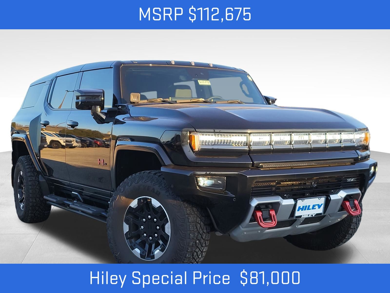 Void Black 2024 GMC Hummer EV SUV SUV / Crossover All-Wheel Drive 1-Speed Automatic