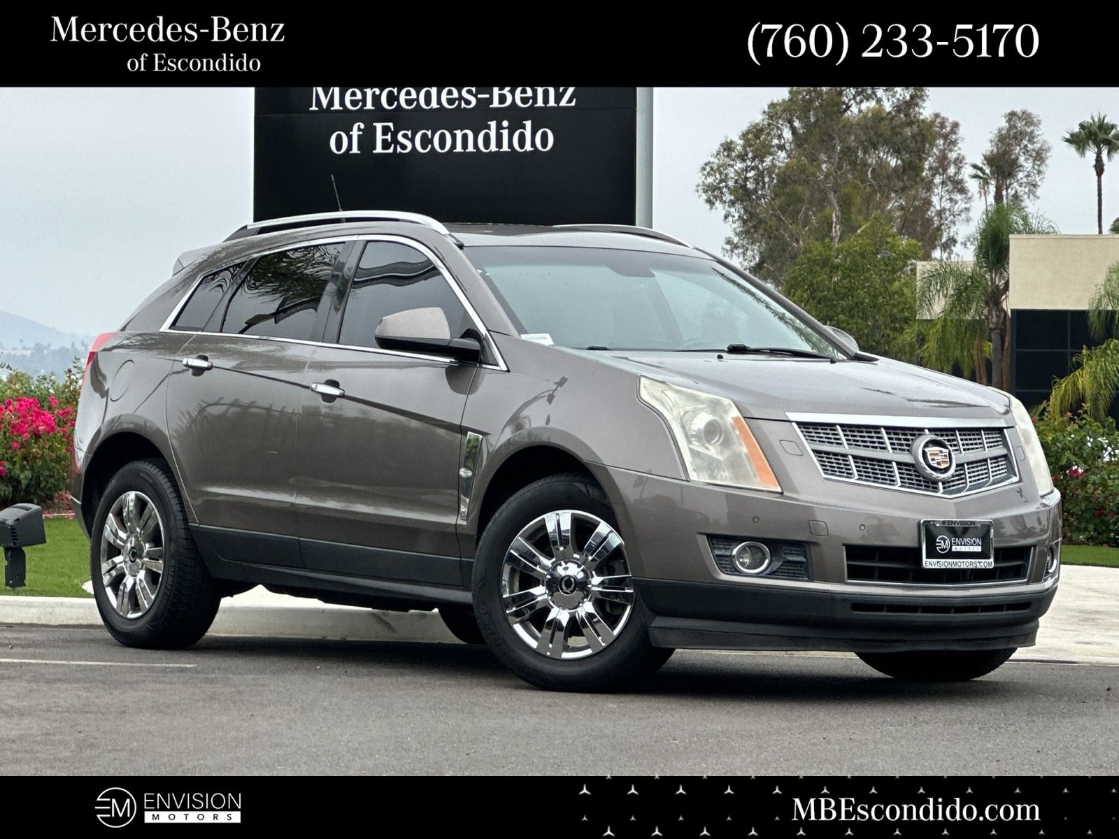 Gray (Mocha Steel Metallic) 2011 Cadillac SRX SUV / Crossover Front-Wheel Drive 6-Speed Automatic