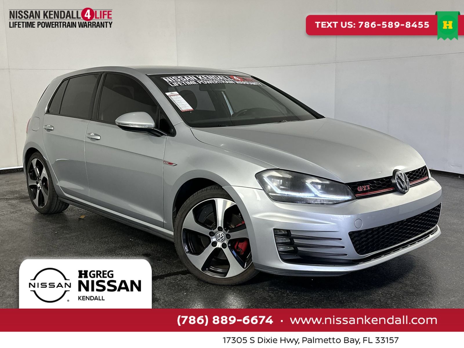 2017 Volkswagen Golf GTI 2.0T S 4-Door FWD