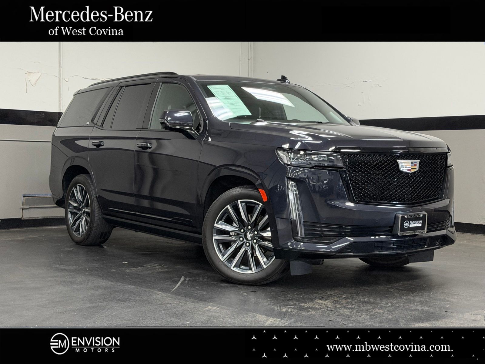 Galactic Gray 2022 Cadillac Escalade SUV / Crossover Four-Wheel Drive Automatic