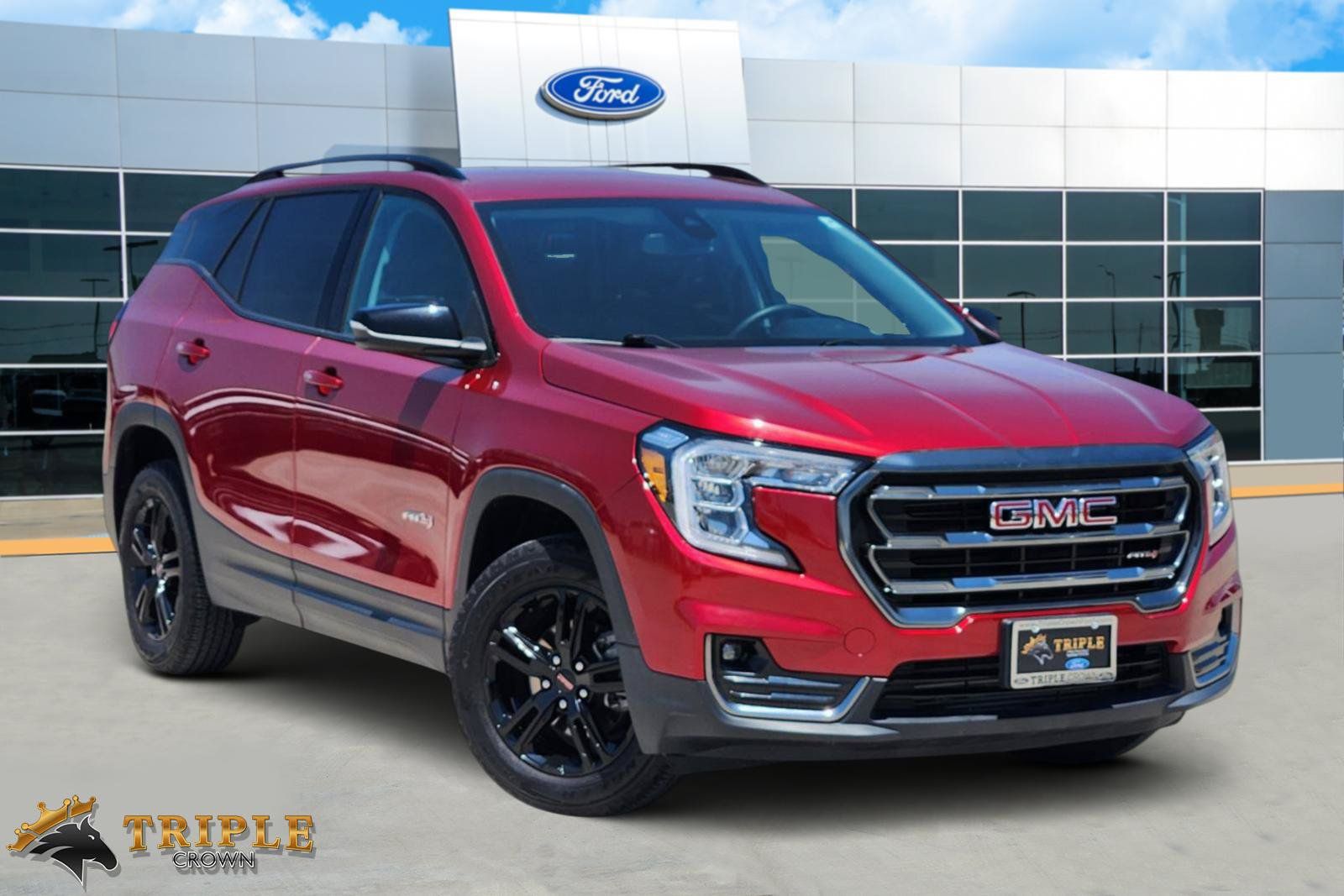 Volcanic Red Tintcoat 2023 GMC Terrain SUV / Crossover All-Wheel Drive 9-Speed Automatic