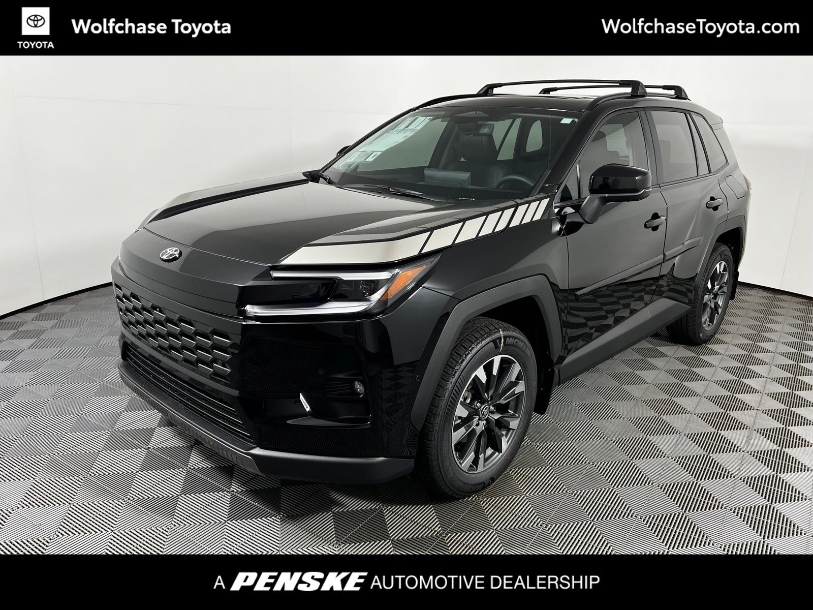 Midnight Black Metallic 2026 Toyota RAV4 SUV / Crossover All-Wheel Drive Continuously Variable Transmission