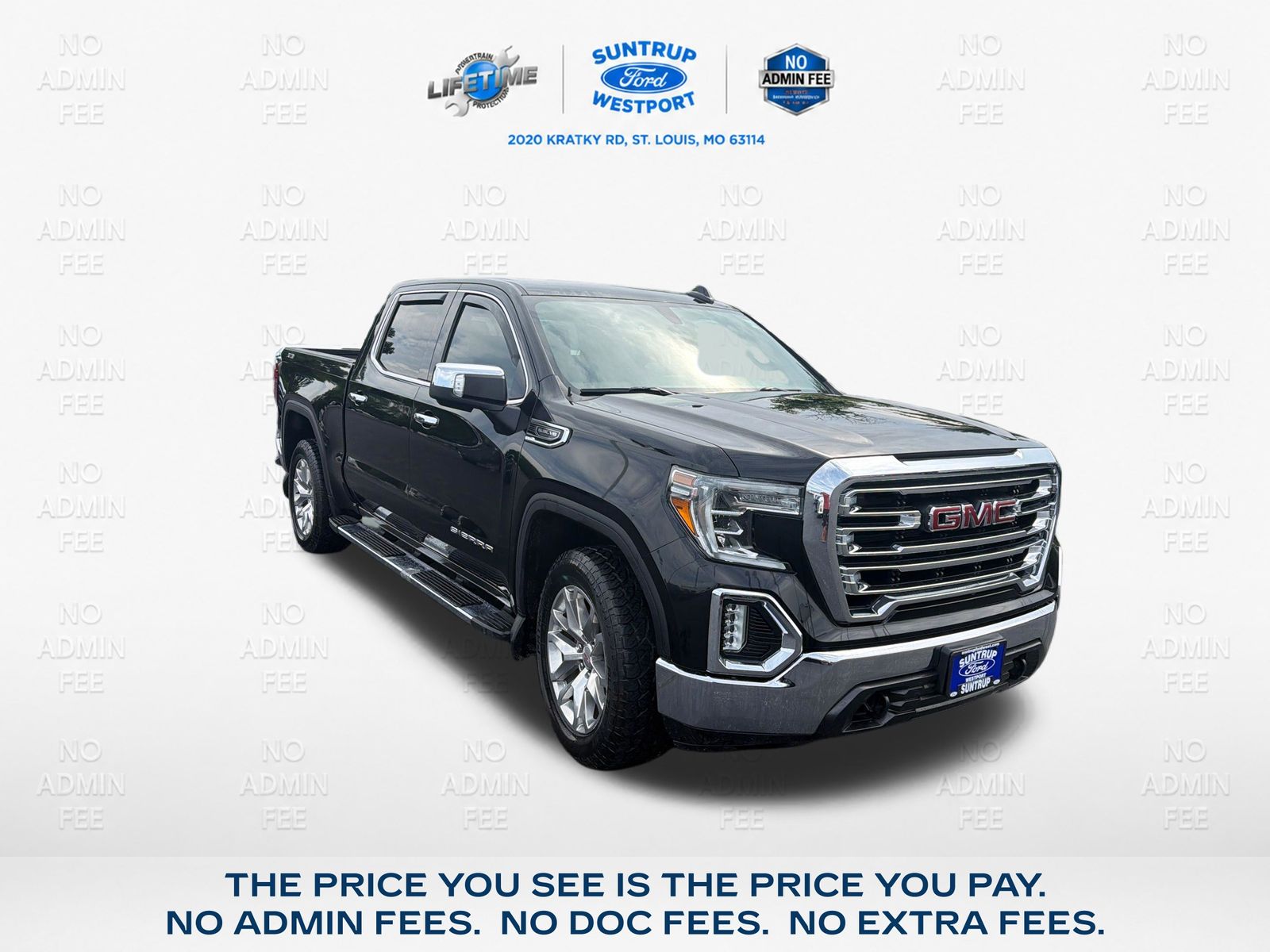 Onyx Black 2019 GMC Sierra 1500 Pickup Truck Four-Wheel Drive 8-Speed Automatic