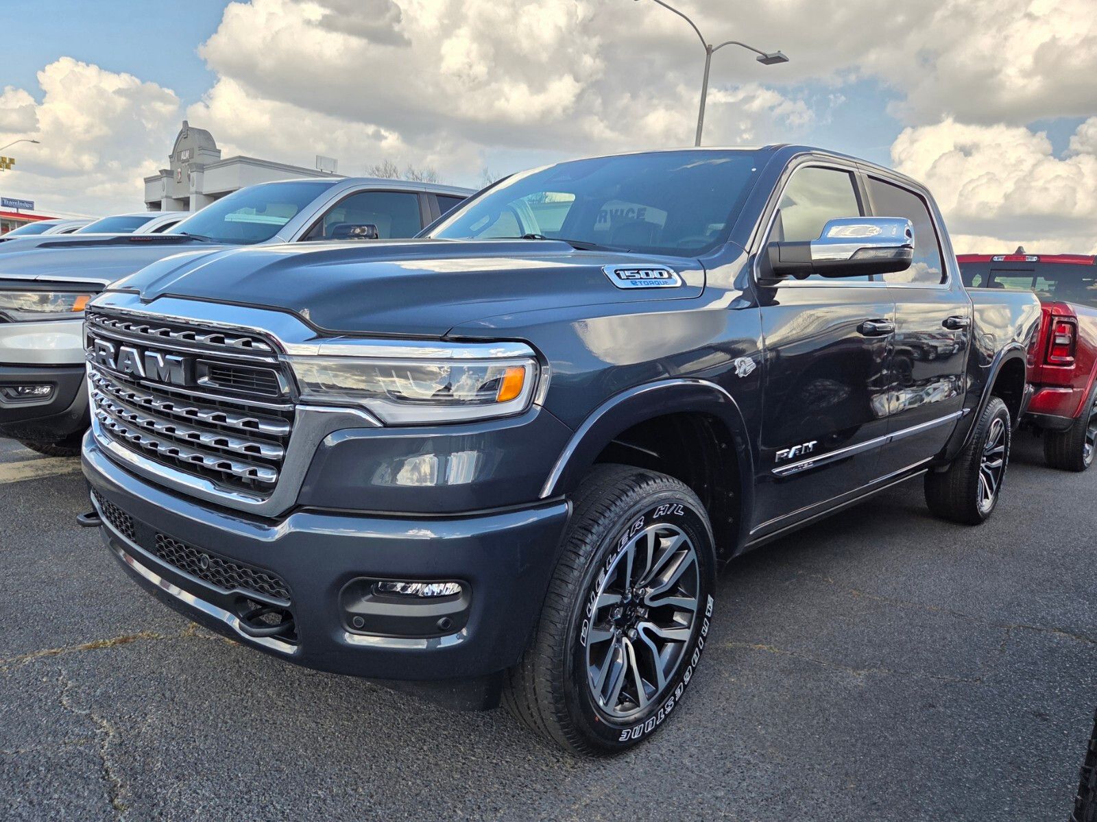 Forged Blue Metallic 2026 RAM 1500 Limited Crew Cab 4WD Pickup Truck Four-Wheel Drive 8-Speed Automatic