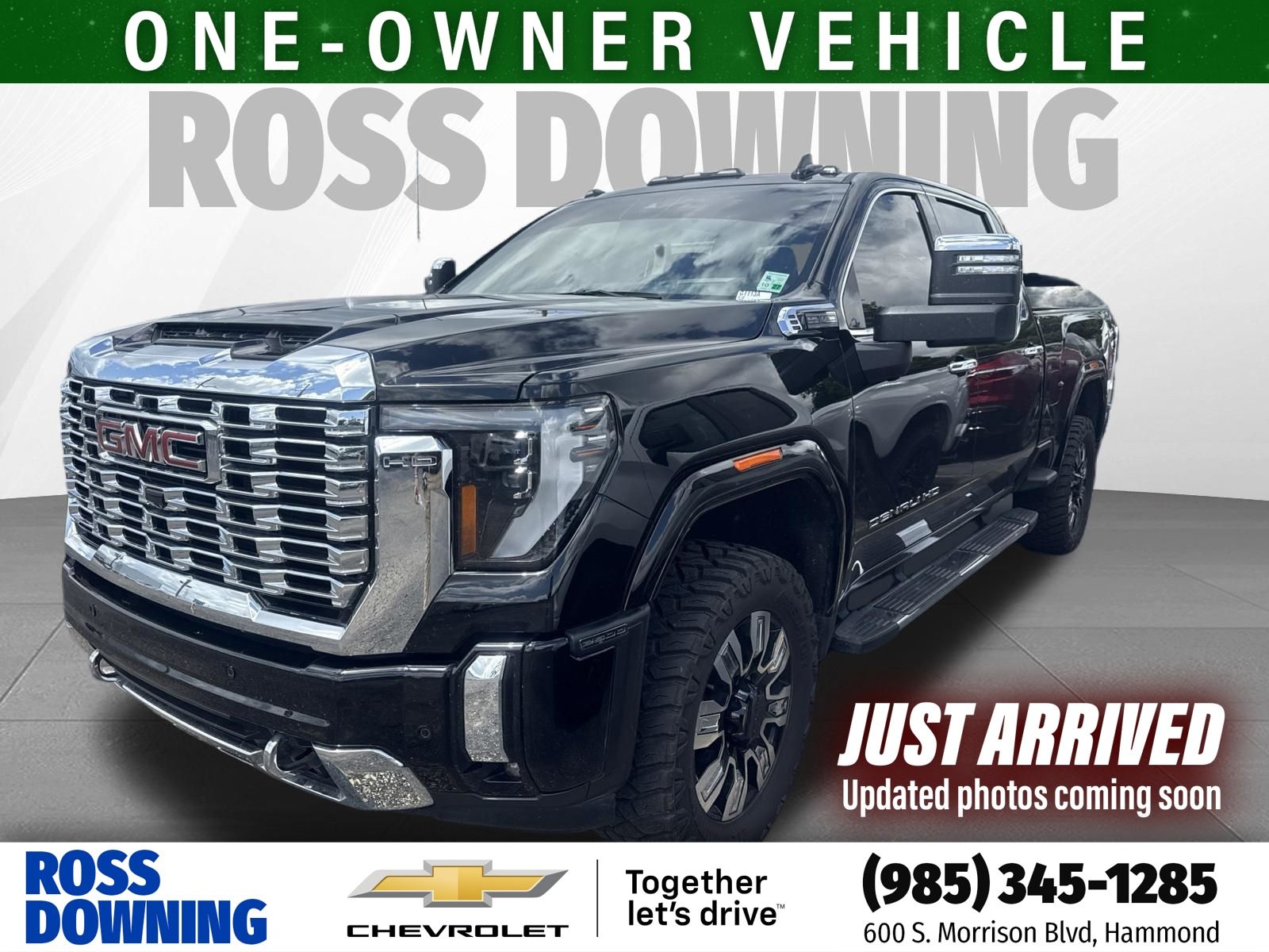 2025 GMC Sierra 2500HD Denali Black at Supreme Chevrolet of Gonzales