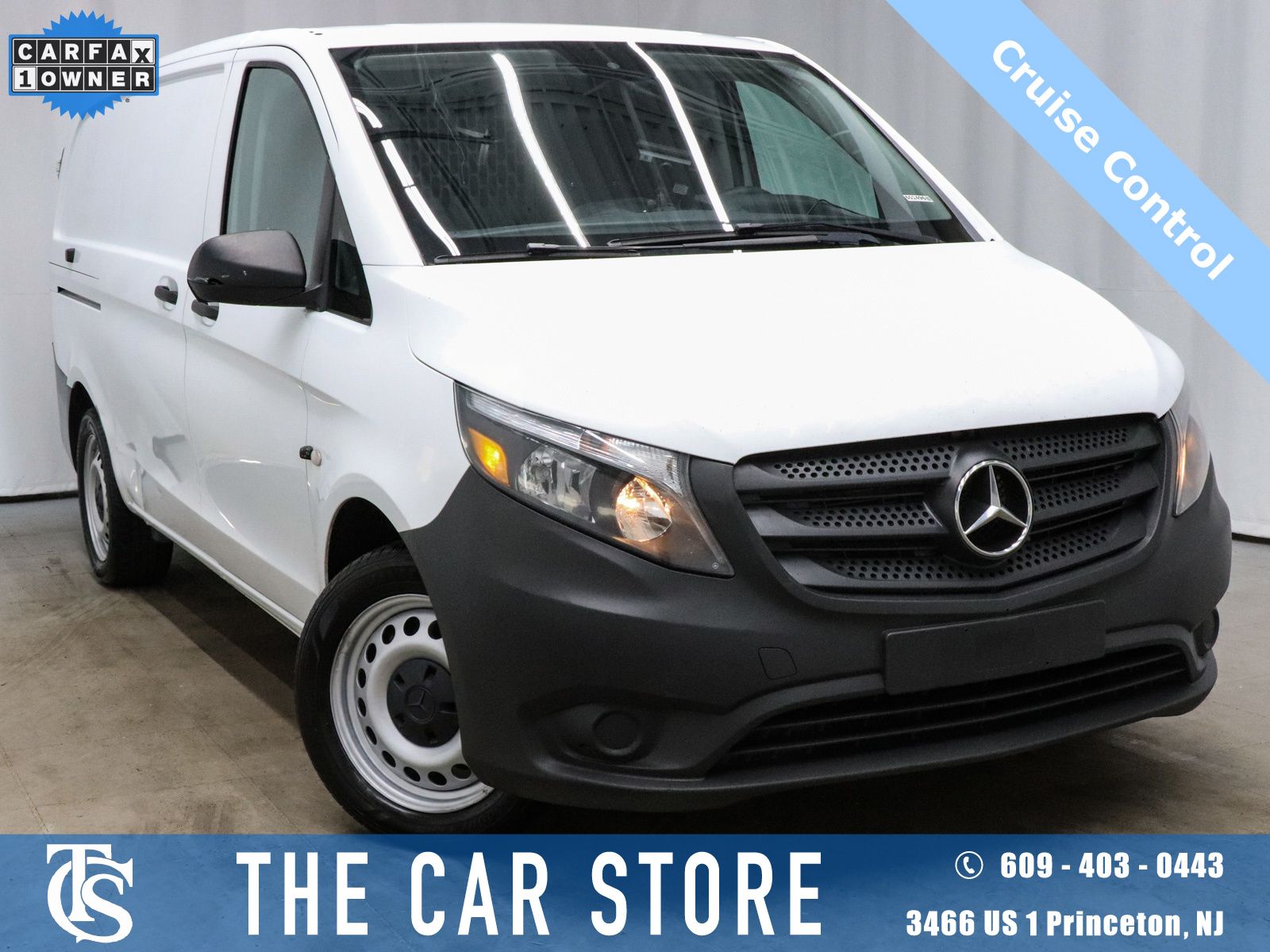 Arctic White 2019 Mercedes-Benz Metris Cargo 126 Worker RWD Van Rear-Wheel Drive 7-Speed Automatic