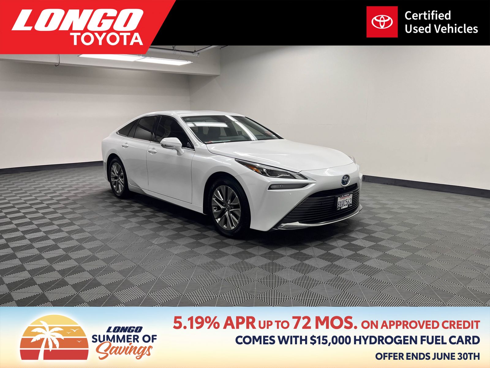used 2021 Toyota Mirai car, priced at $12,688