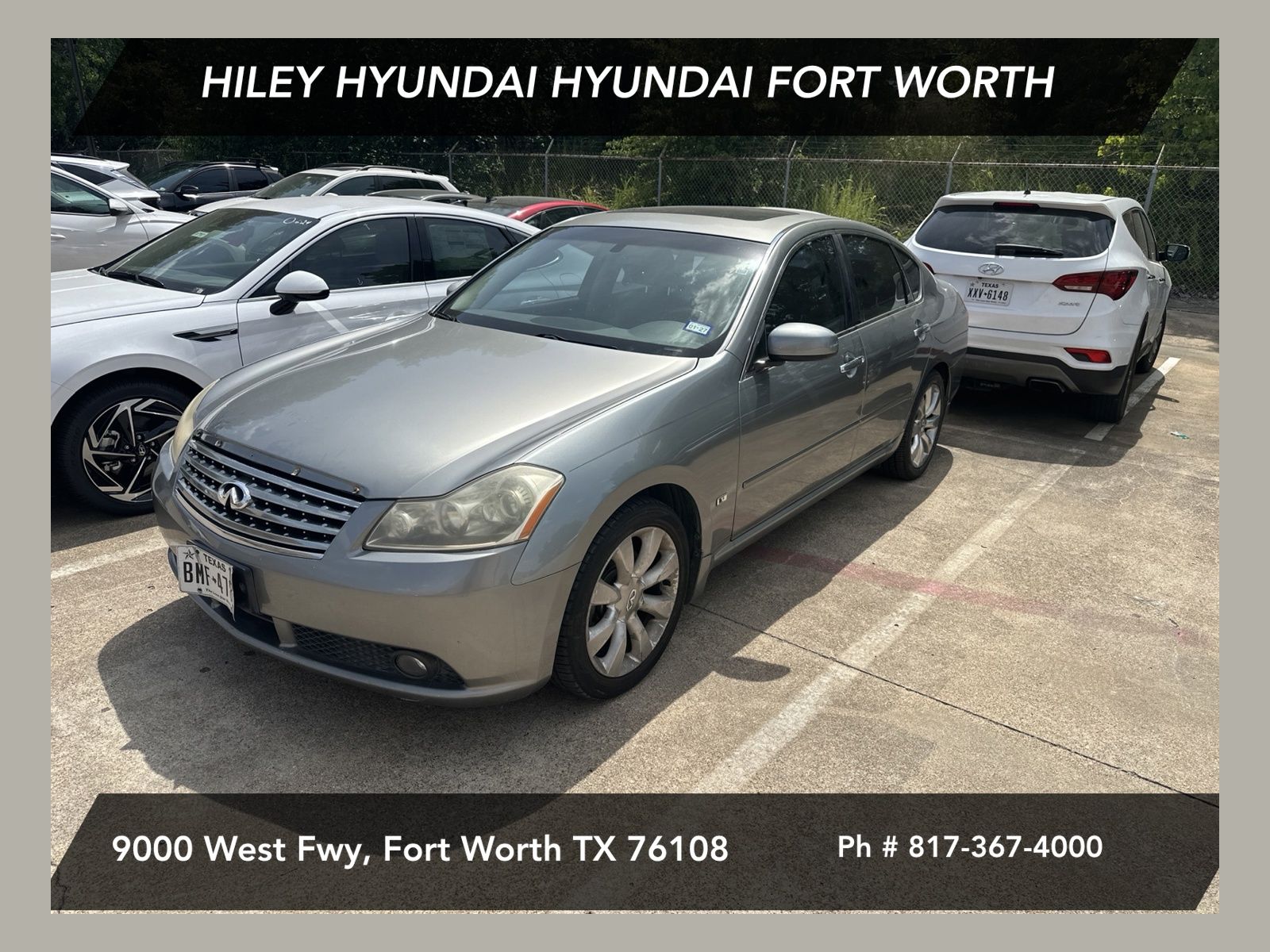 Gray (Diamond Graphite Metallic) 2006 INFINITI M35 Sedan Rear-Wheel Drive 5-Speed Automatic
