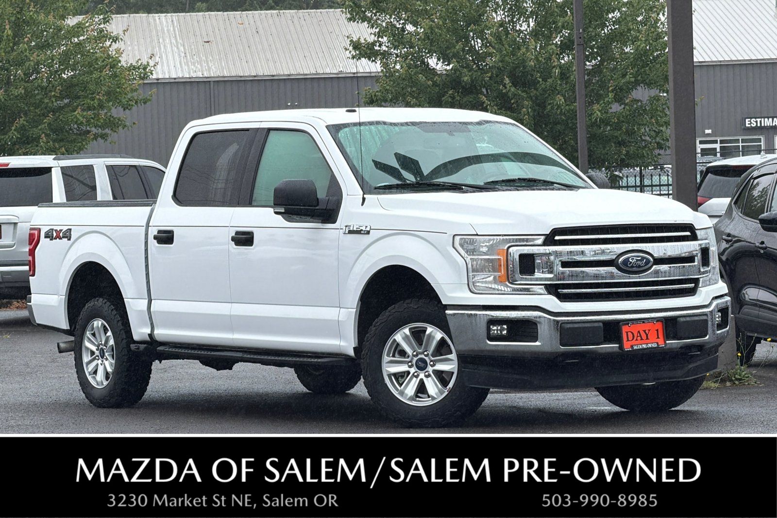 Oxford White 2018 Ford F-150 Pickup Truck Four-Wheel Drive Automatic