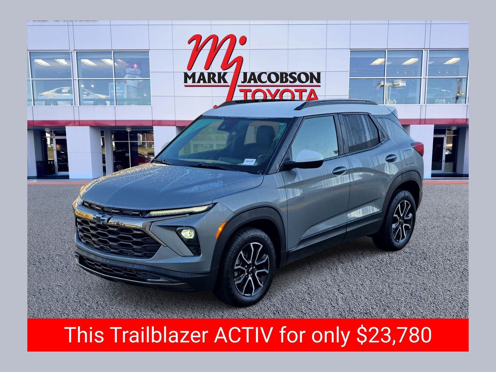Sterling Gray Metallic 2024 Chevrolet Trailblazer ACTIV FWD SUV / Crossover Front-Wheel Drive Continuously Variable Transmission