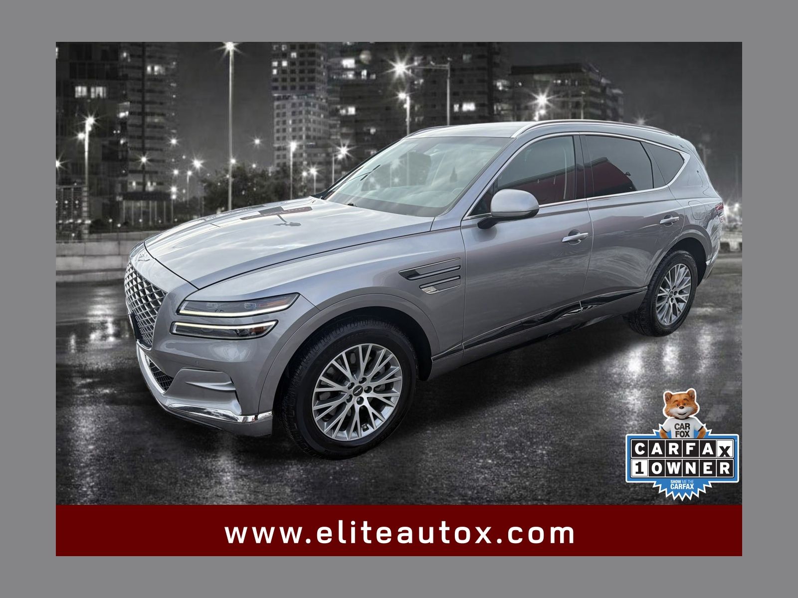 Savile Silver 2024 Genesis GV80 2.5T AWD SUV / Crossover All-Wheel Drive 8-Speed Automatic