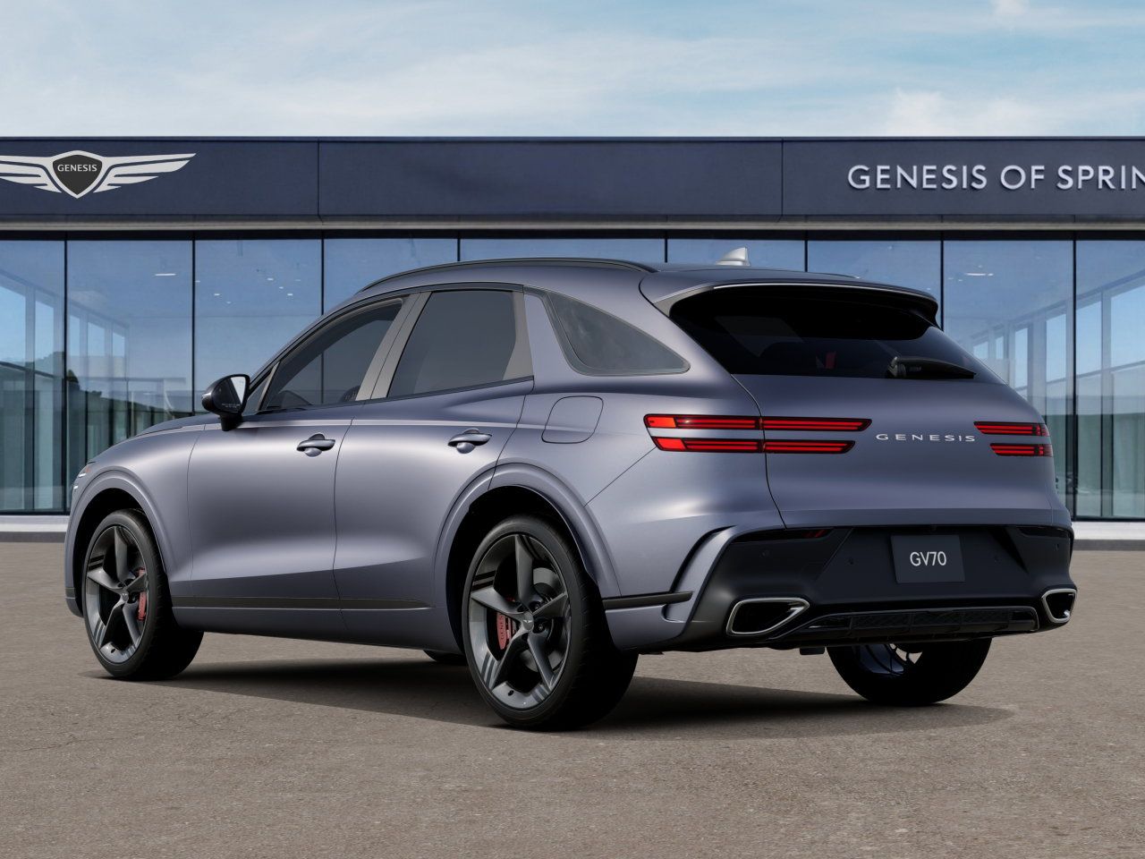 2027 Genesis GV70  Blue at Genesis of Spring