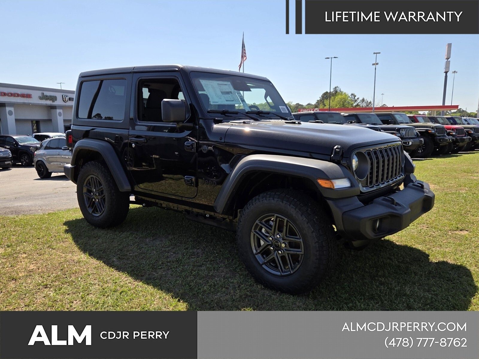 New 2026 Black Clear-Coat Exterior Paint Jeep Sport S image 14