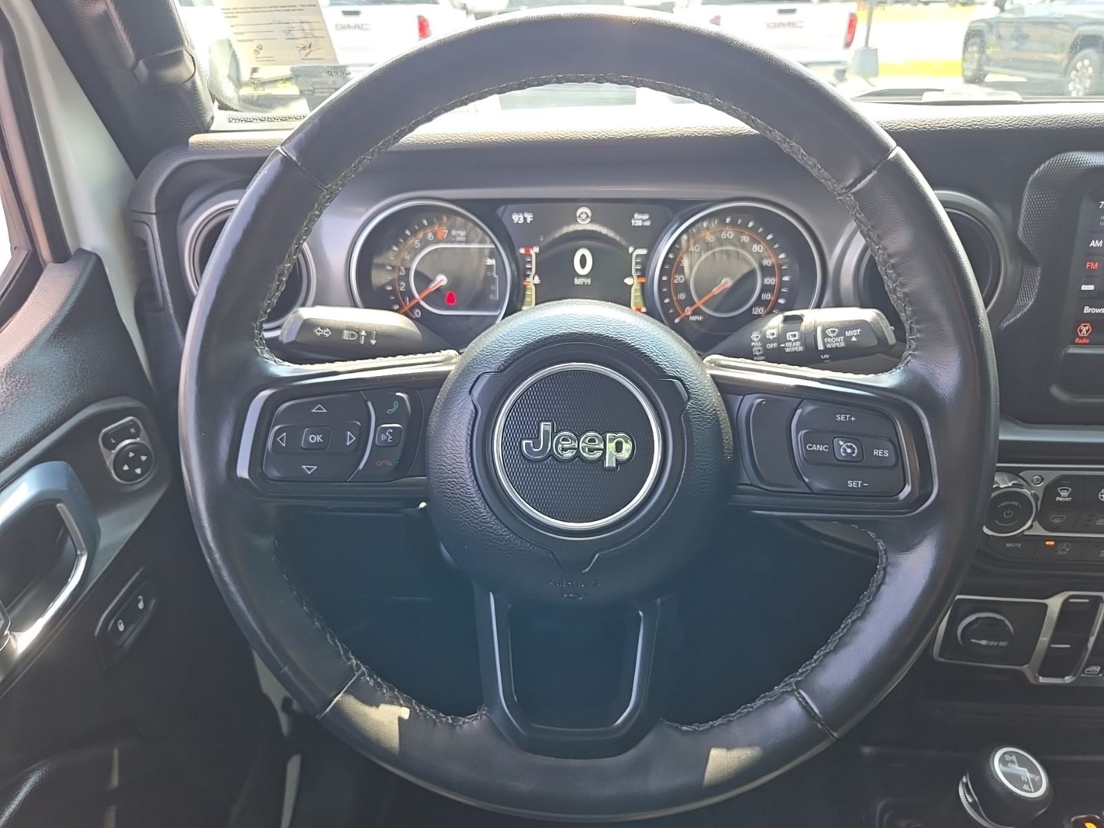 Used 2022 White Jeep Unlimited High Tide image 35