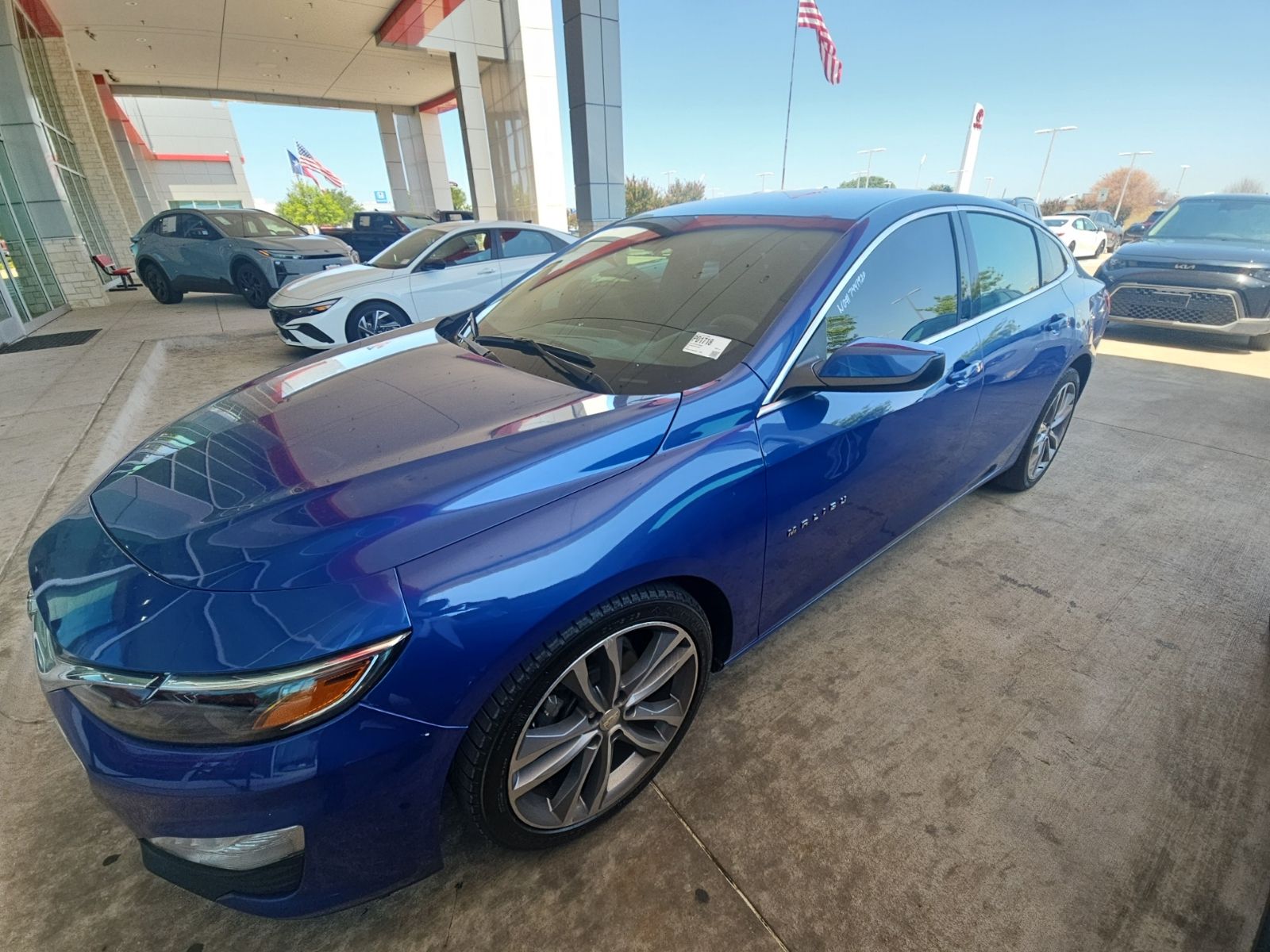 Riverside Blue Metallic 2023 Chevrolet Malibu Sedan Front-Wheel Drive Continuously Variable Transmission