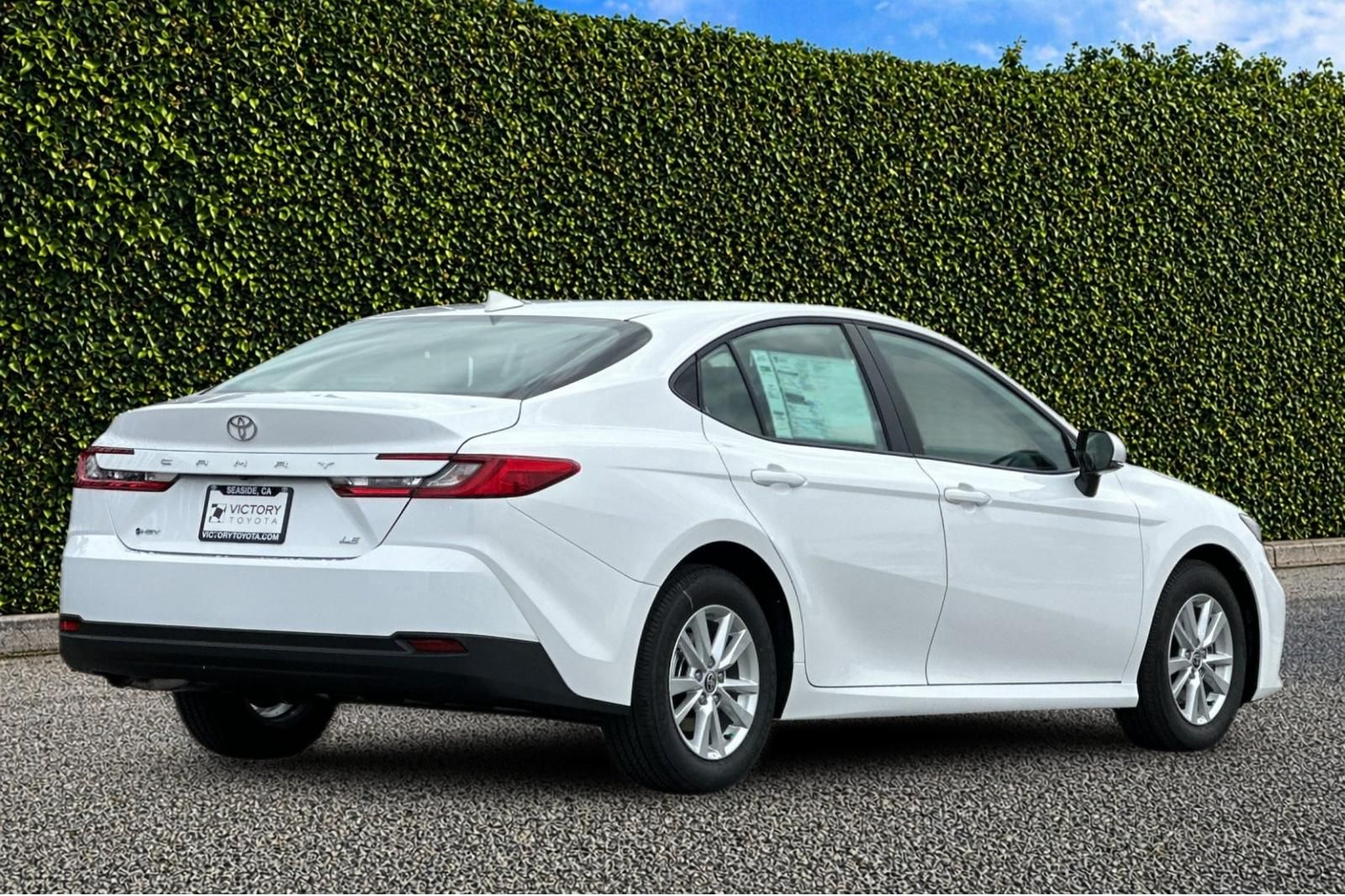 New 2026 White Toyota LE image 4