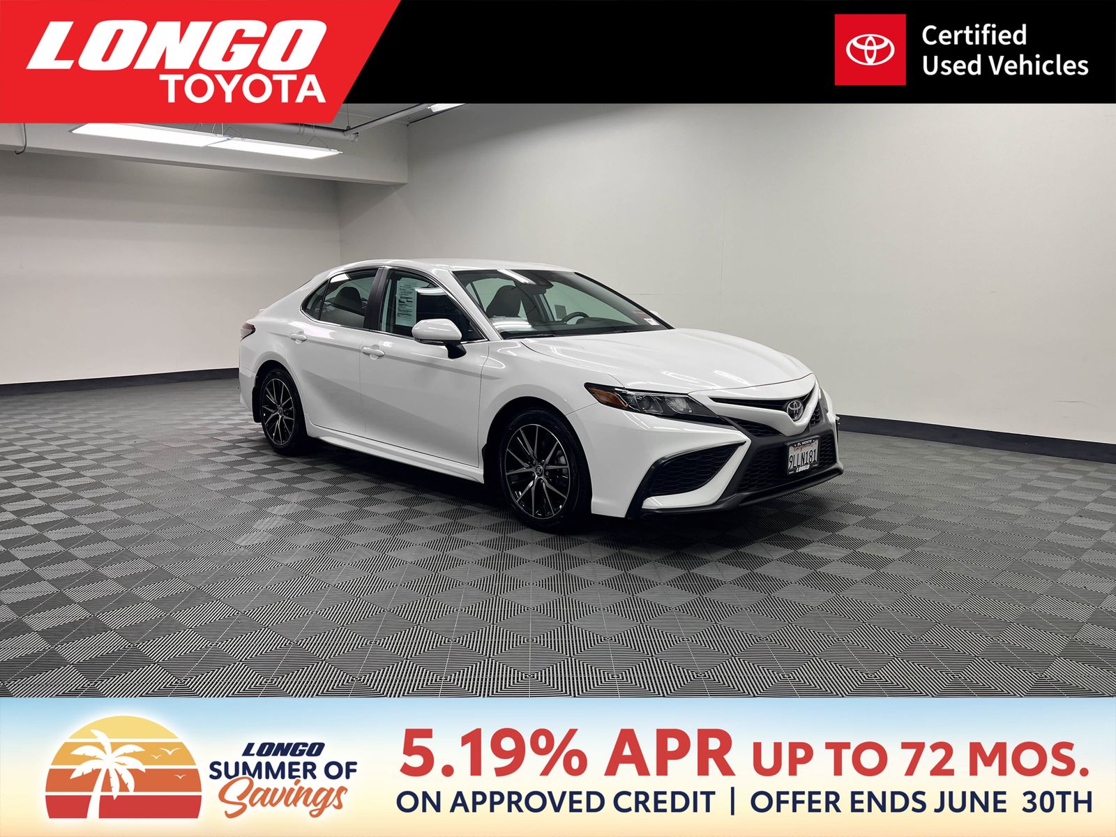 used 2024 Toyota Camry car, priced at $26,488