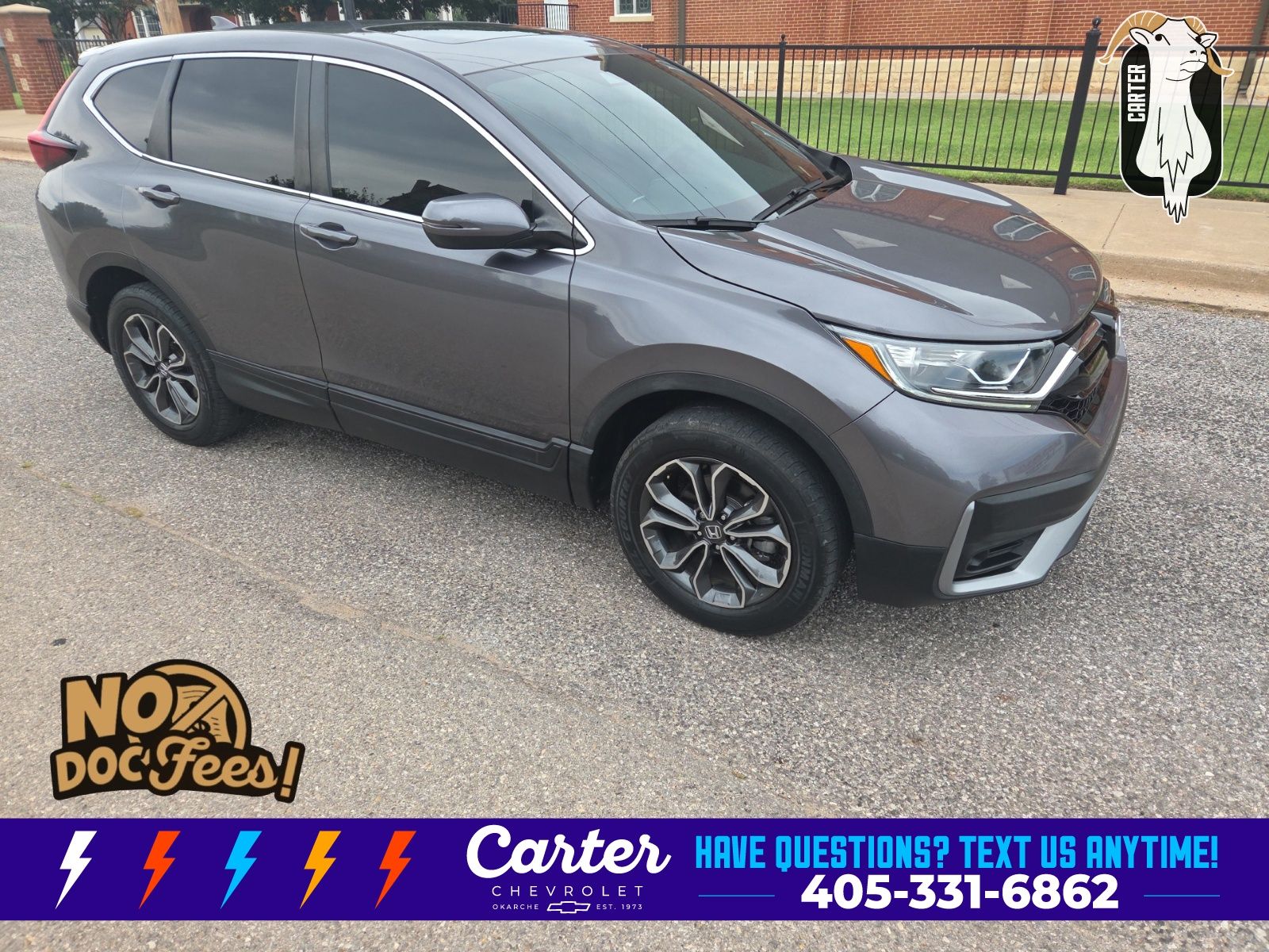 Gray 2021 Honda CR-V SUV / Crossover All-Wheel Drive Continuously Variable Transmission