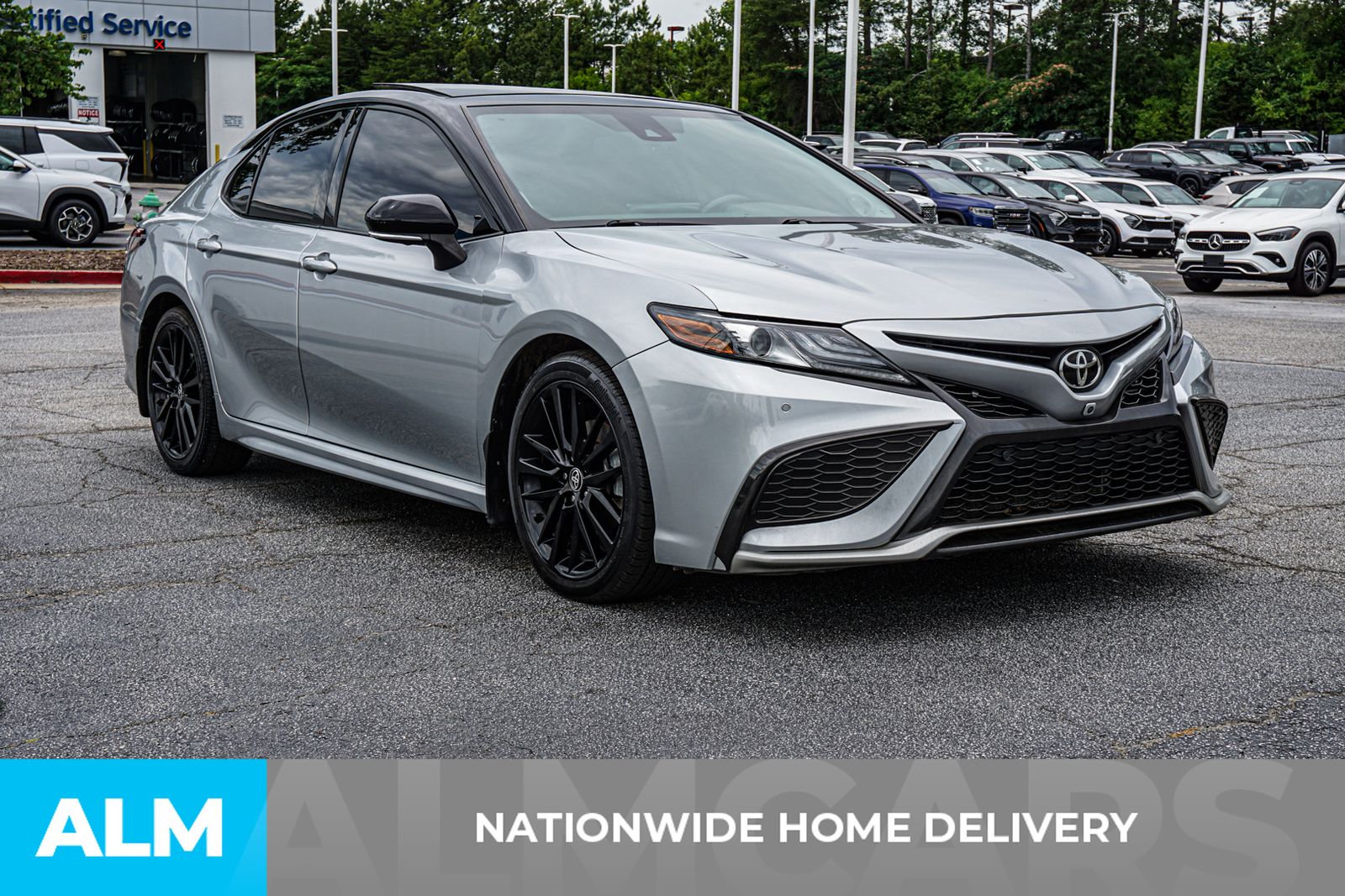 Used 2021 Silver Toyota XSE V6 image 5