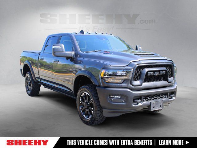 Gray (Granite Crystal Metallic Clearcoat) 2024 RAM 2500 Pickup Truck Four-Wheel Drive 8-Speed Automatic