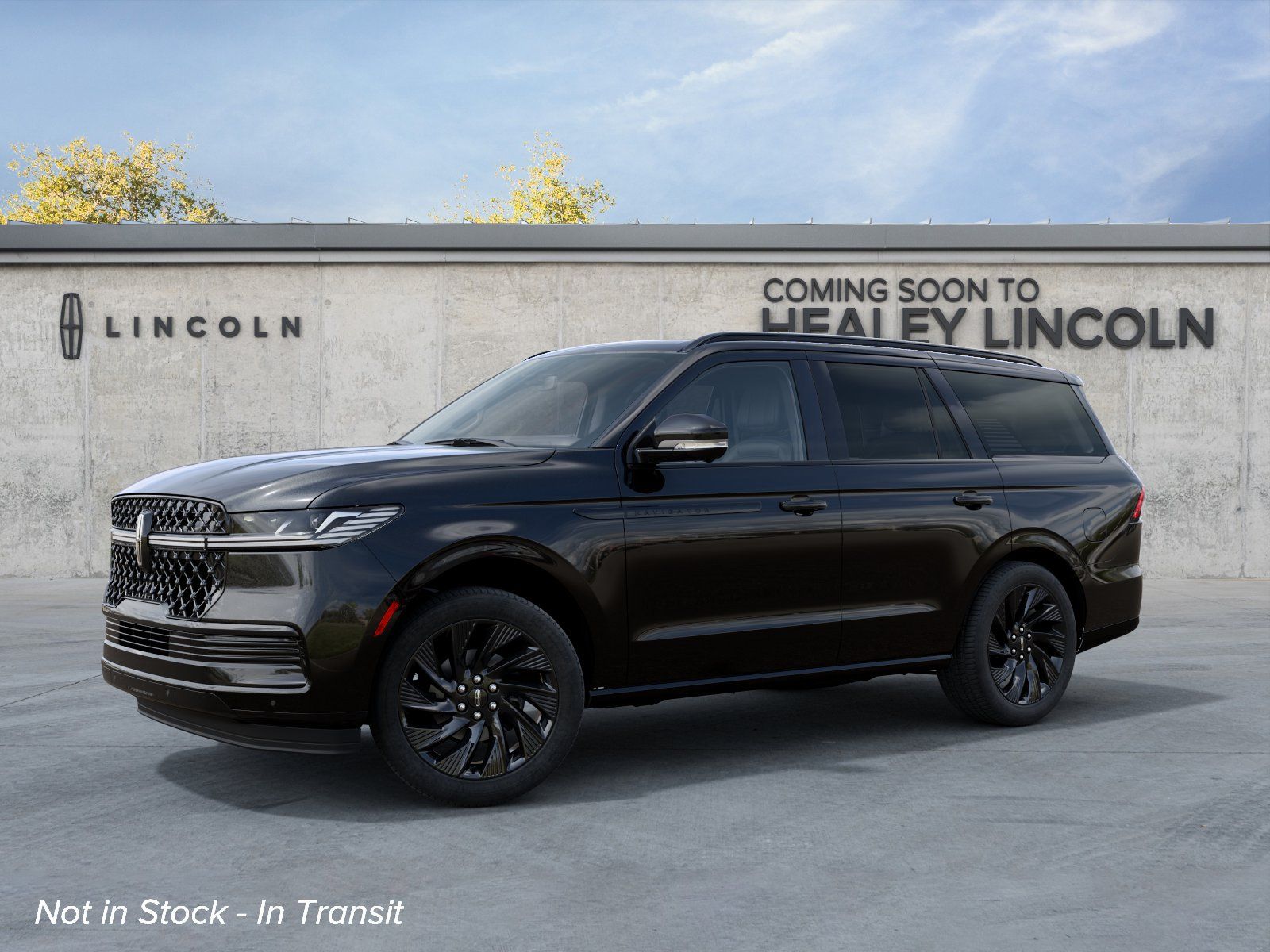 Infinite Black Metallic Clearcoat 2027 Lincoln Navigator SUV / Crossover Four-Wheel Drive Automatic