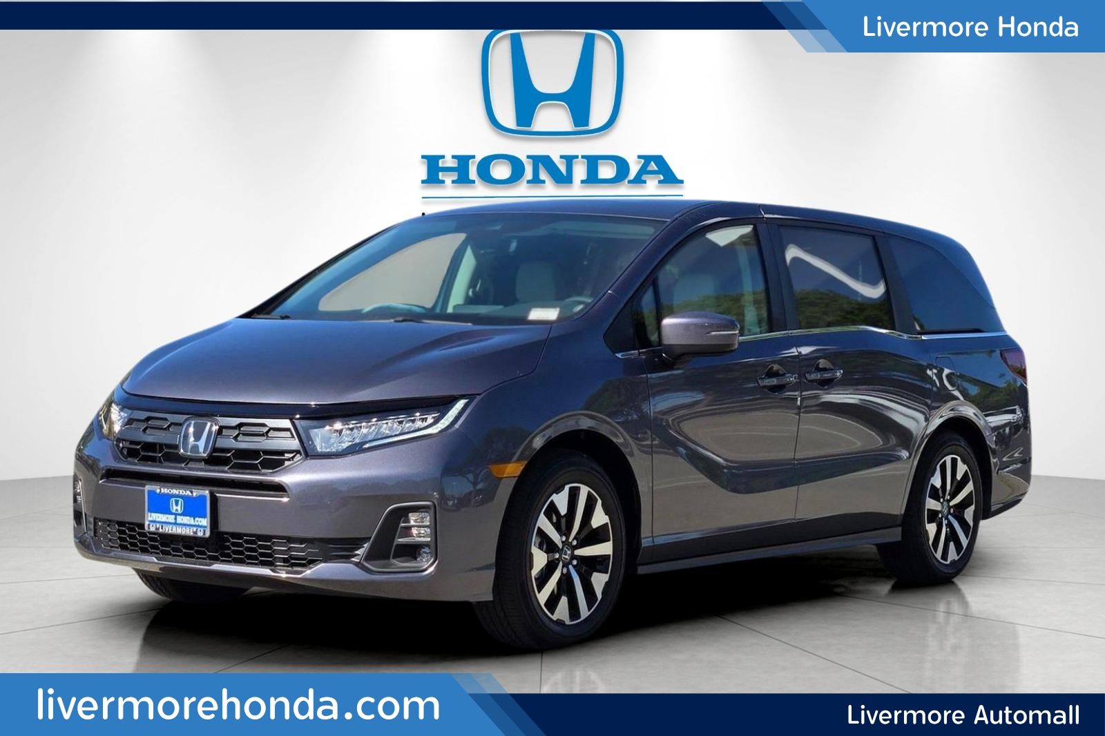 Gray (Modern Steel Metallic) 2026 Honda Odyssey Minivan Front-Wheel Drive Automatic