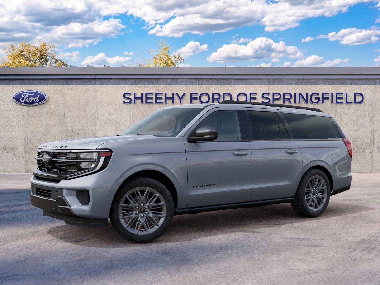 New 2027 Gray Ford Platinum image 3