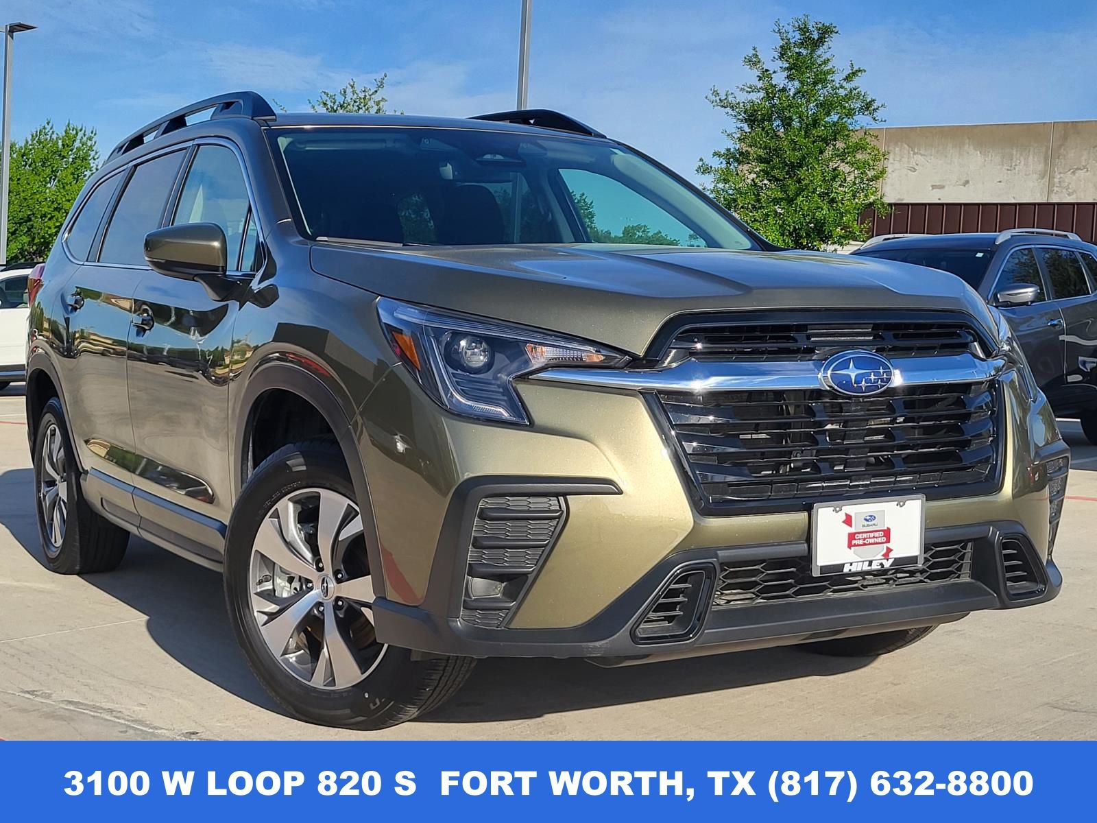 Green Metallic 2025 Subaru Ascent Premium 7-Passenger AWD SUV / Crossover All-Wheel Drive Continuously Variable Transmission