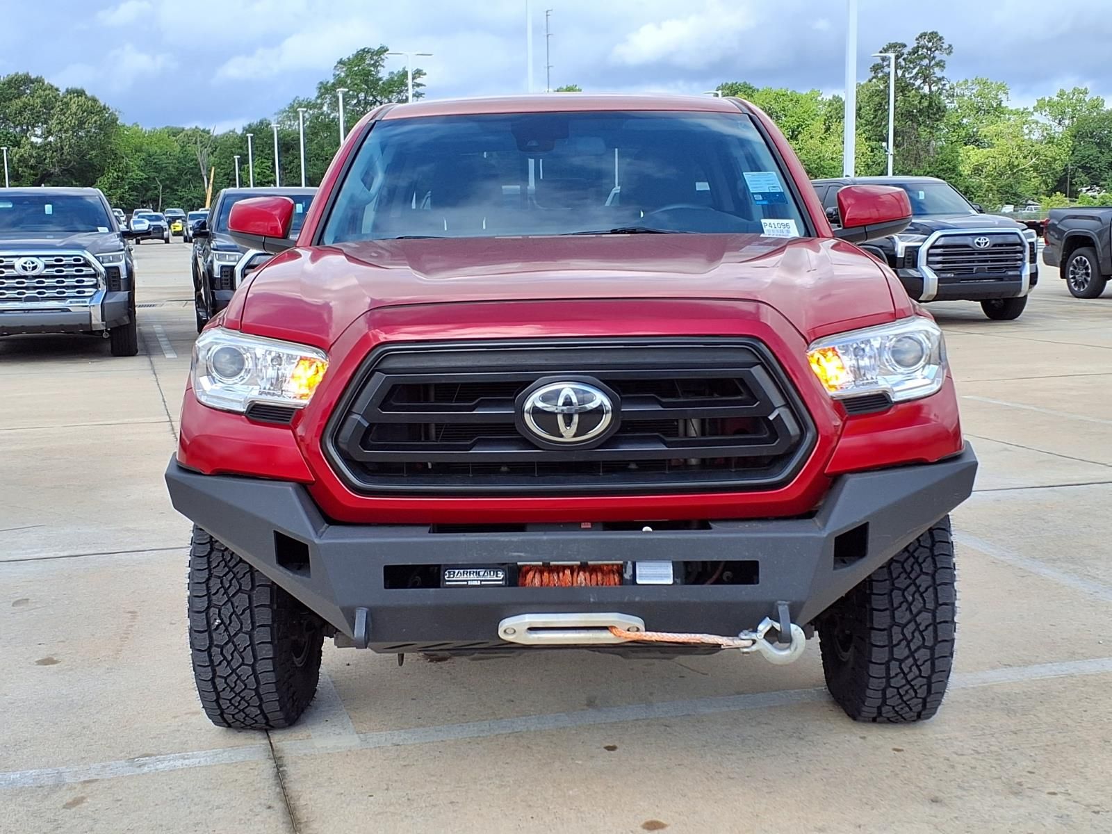 2020 Toyota Tacoma SR Red at Community Toyota