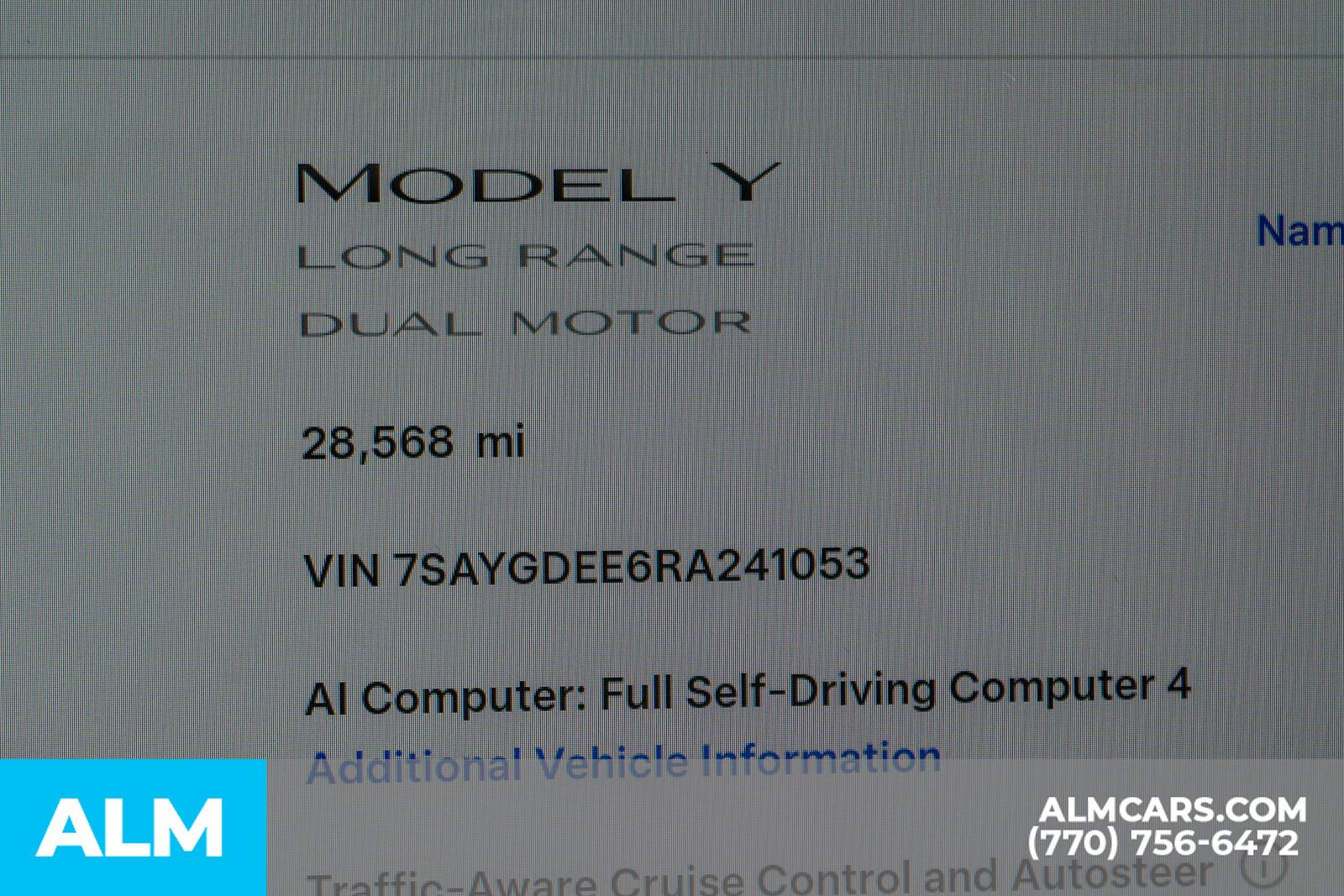 Used 2024 Black Tesla Long Range image 65