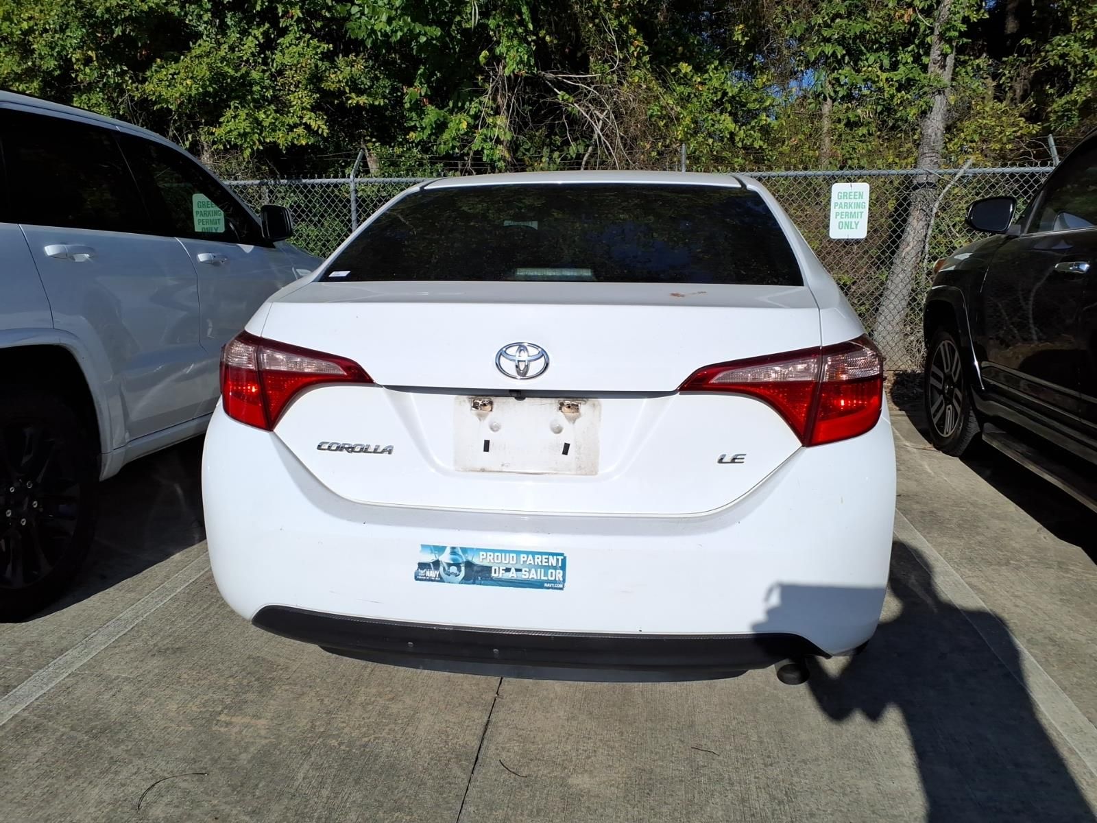 2018 Toyota Corolla LE White at Emmons Autoplex