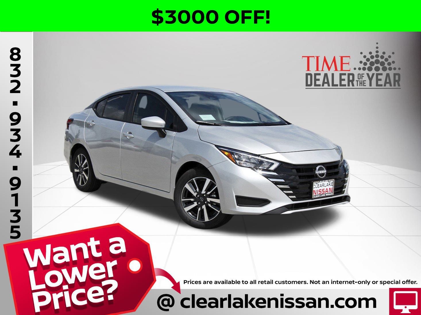 2025 Nissan Versa SV FWD