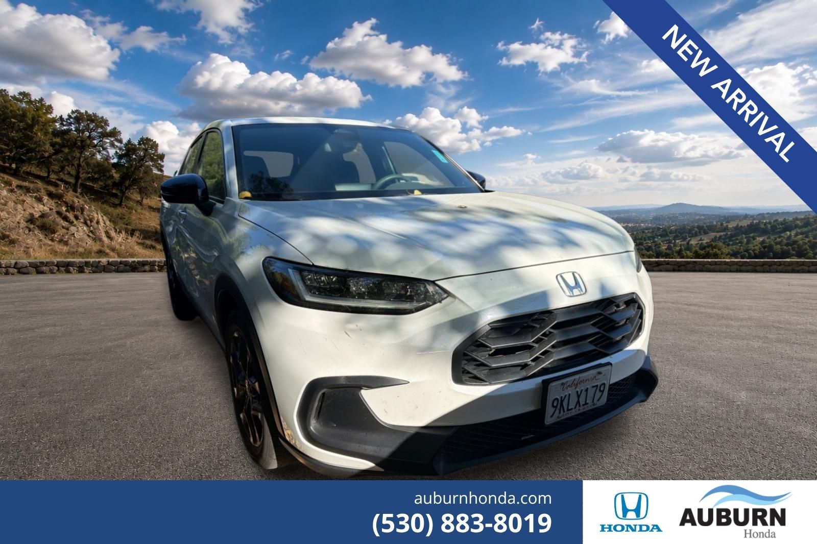 Platinum White Pearl 2024 Honda HR-V SUV / Crossover All-Wheel Drive Continuously Variable Transmission