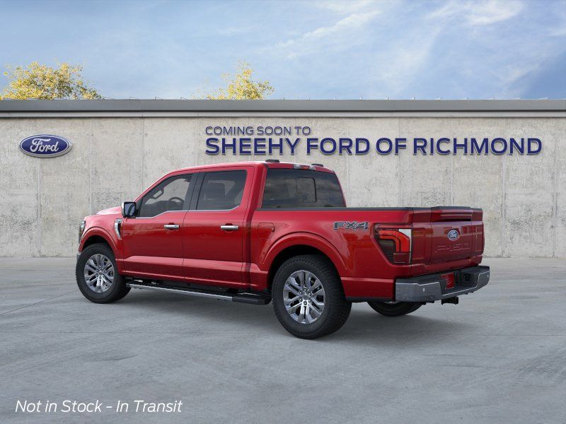 New 2026 Ruby Red Metallic Tinted Clearcoat Ford Lariat image 5