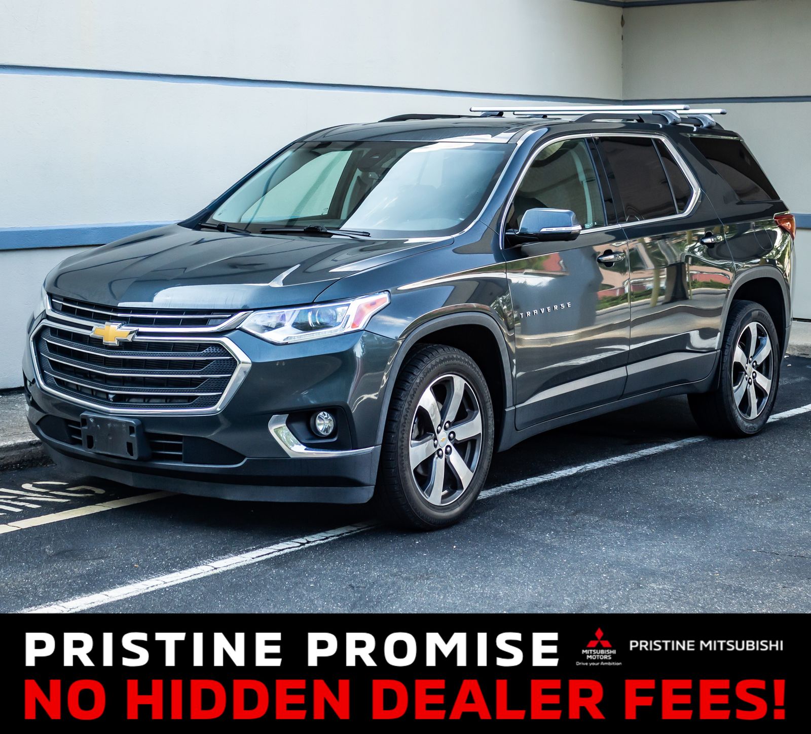 Gray (Graphite Metallic) 2020 Chevrolet Traverse SUV / Crossover Four-Wheel Drive 9-Speed Automatic