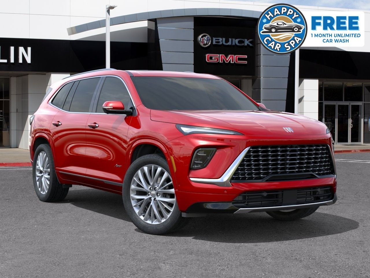 Cherry Red Tintcoat 2026 Buick Enclave SUV / Crossover Four-Wheel Drive 8-Speed Automatic