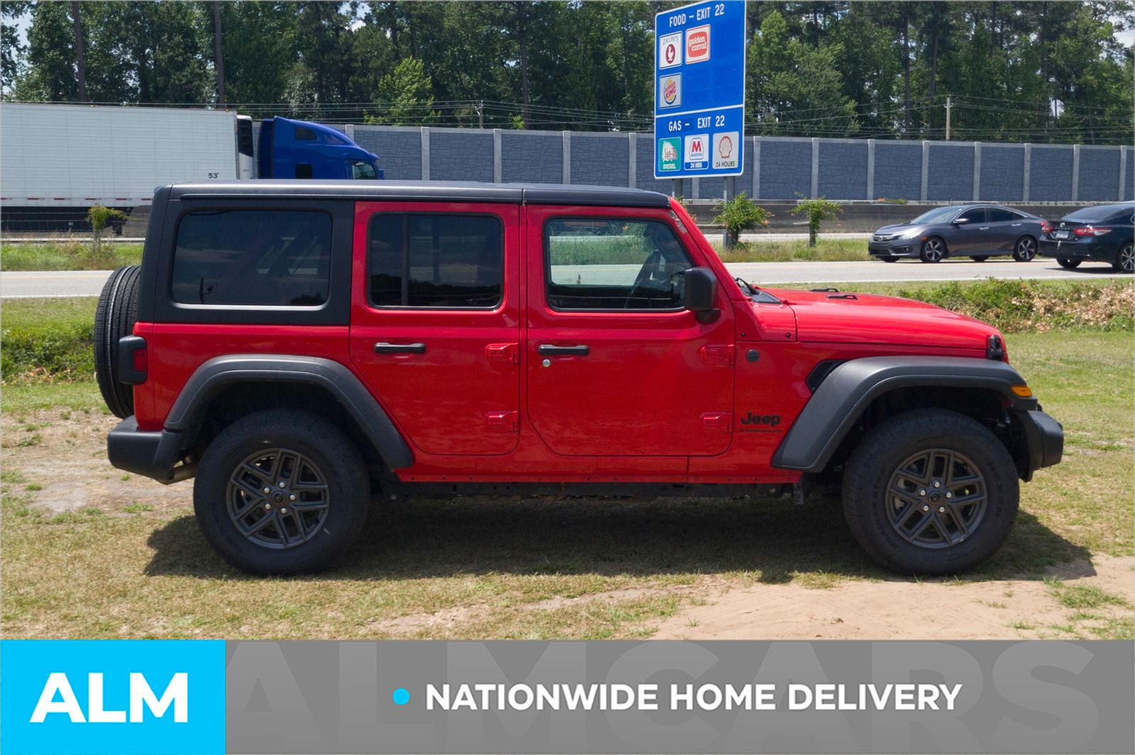 Used 2025 Red Clearcoat Jeep Sport S image 5