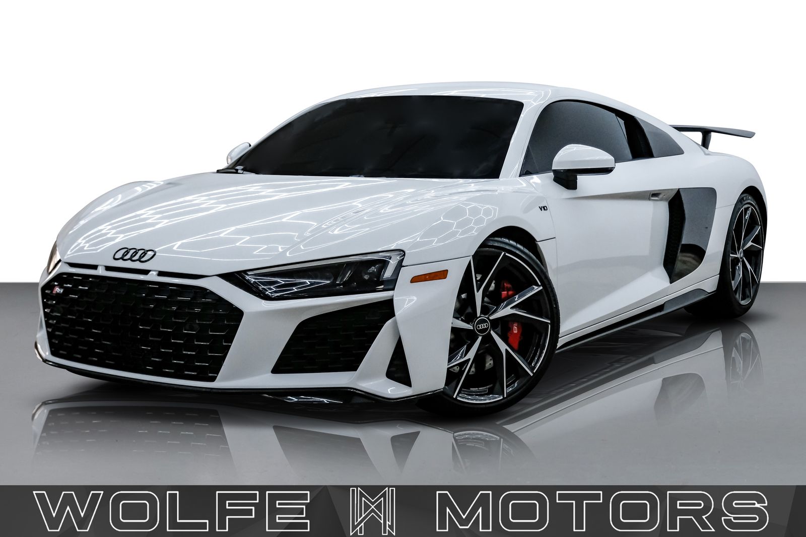 Ibis White 2021 Audi R8 V10 Coupe RWD Coupe Rear-Wheel Drive 7-Speed Automatic